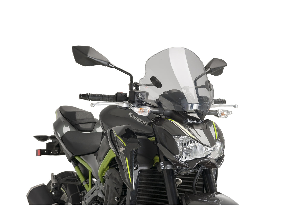 Puig Trend Screen In Light Smoke for Kawasaki Z900 (17-24)