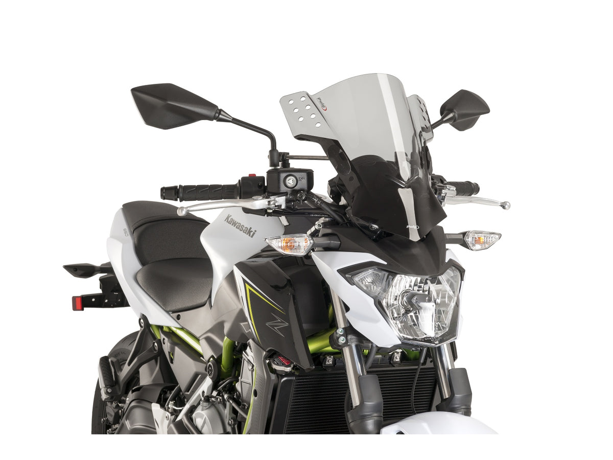 Puig Rafale Screen In Clear for Kawasaki Z650 (17-25)
