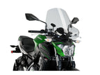 Puig Touring II Screen In Clear for Kawasaki Z650 (17-25)