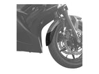 Puig Front Mudguard Extender In Black for Kawasaki ER6-F (12-15)