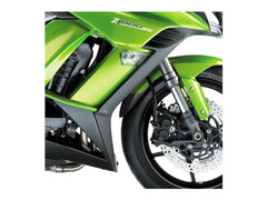 Puig Front Mudguard Extender In Black for Kawasaki Z800 (13-16)