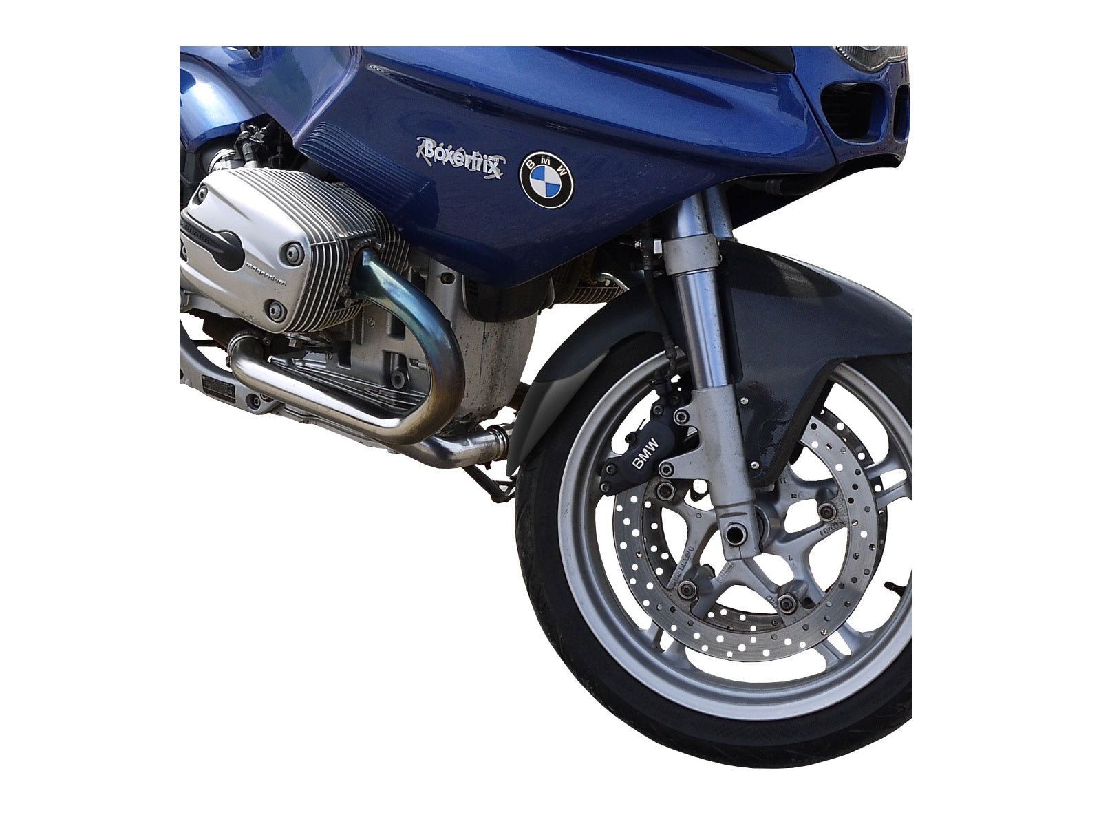 Puig Front Mudguard Extender In Black for BMW R1100 S (99-05)