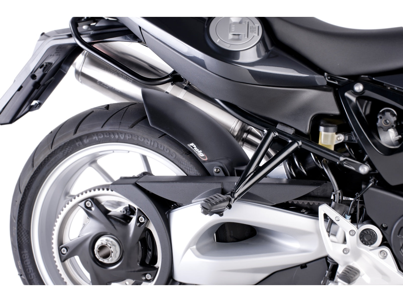 Puig Hugger In Matt Black for BMW F800 GT (13-18)