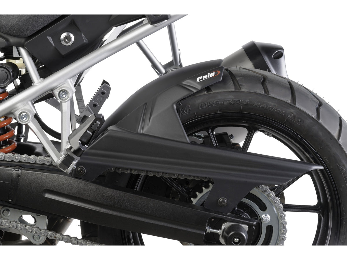 Puig Hugger In Matt Black for Suzuki V-Strom 1000 (14-19) Main image