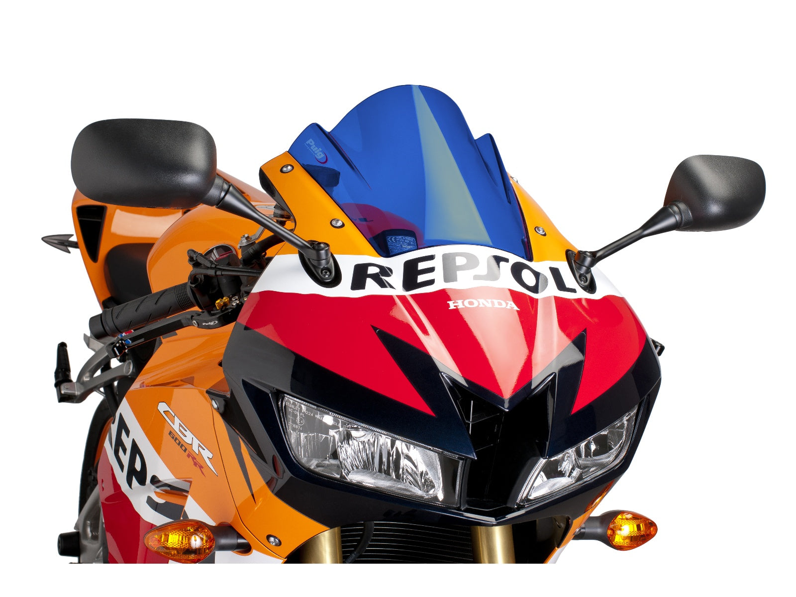 Puig Z-Racing Screen In Clear for Honda CBR600 RR (13-16)