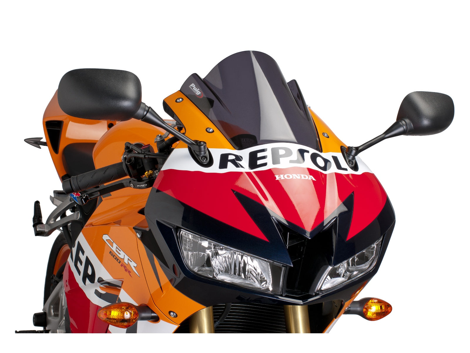 Puig Z-Racing Screen In Clear for Honda CBR600 RR (13-16)