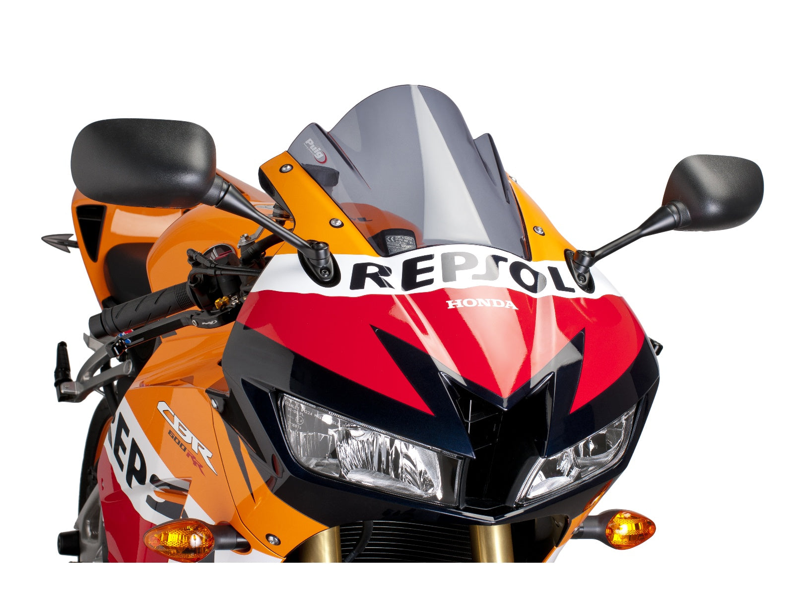 Puig Z-Racing Screen In Clear for Honda CBR600 RR (13-16)