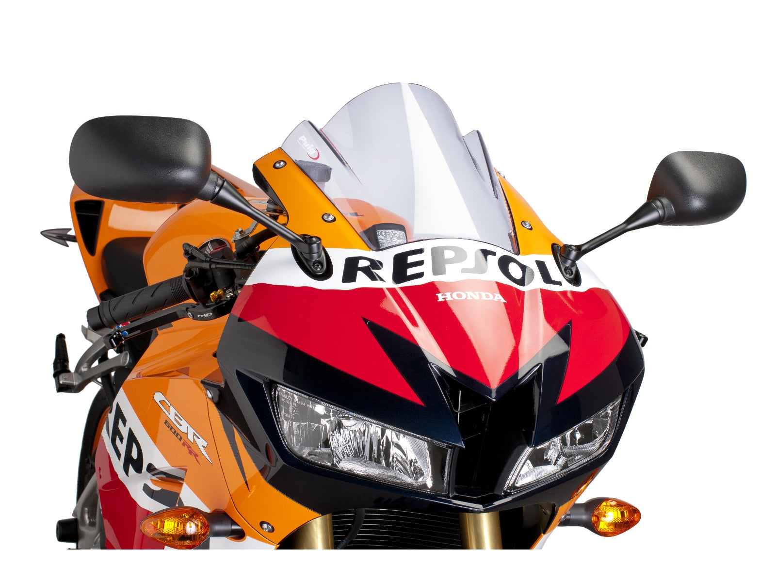 Puig Z-Racing Screen In Clear for Honda CBR600 RR (13-16)