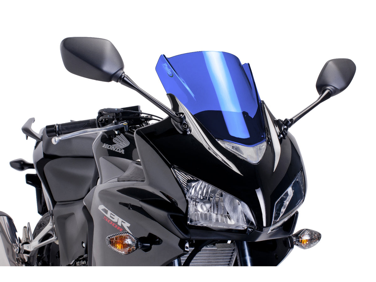 Puig Z-Racing Screen In Red for Honda CBR500 R (13-15)