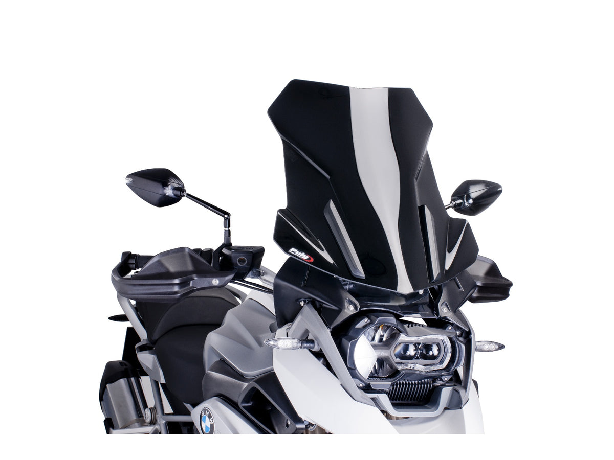 Puig Touring Screen In Clear for BMW R1200 GS Adventure (14-18)