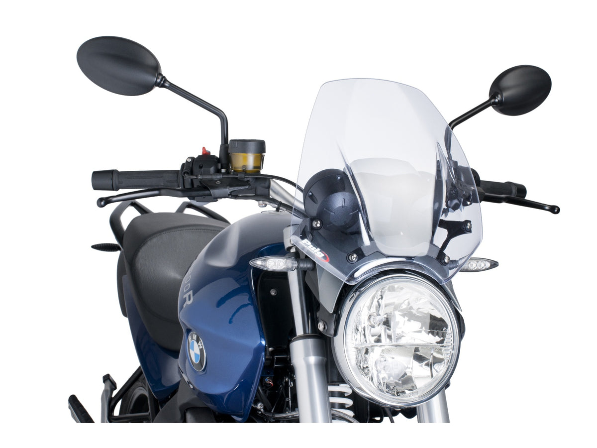 Puig New Generation Sport Screen In Clear for BMW R1200 R (06-14)