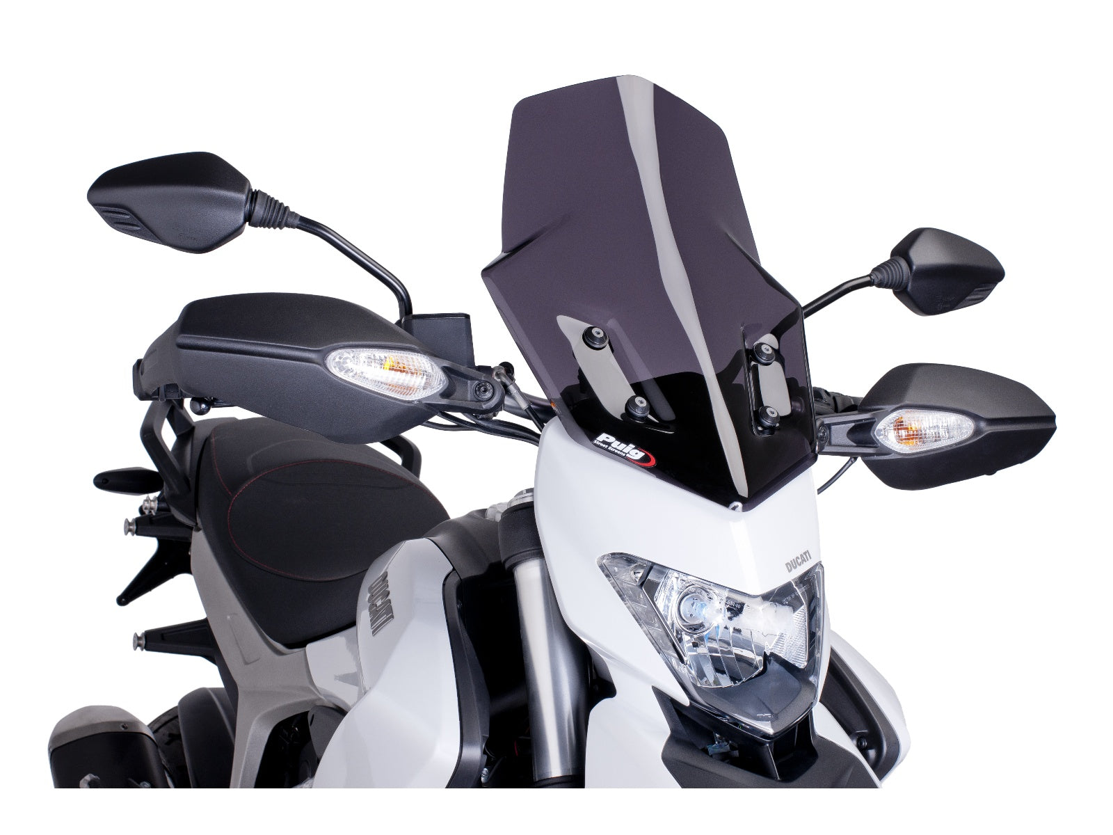 Puig Touring Screen In Clear for Ducati Hyperstrada 820 (13-15)