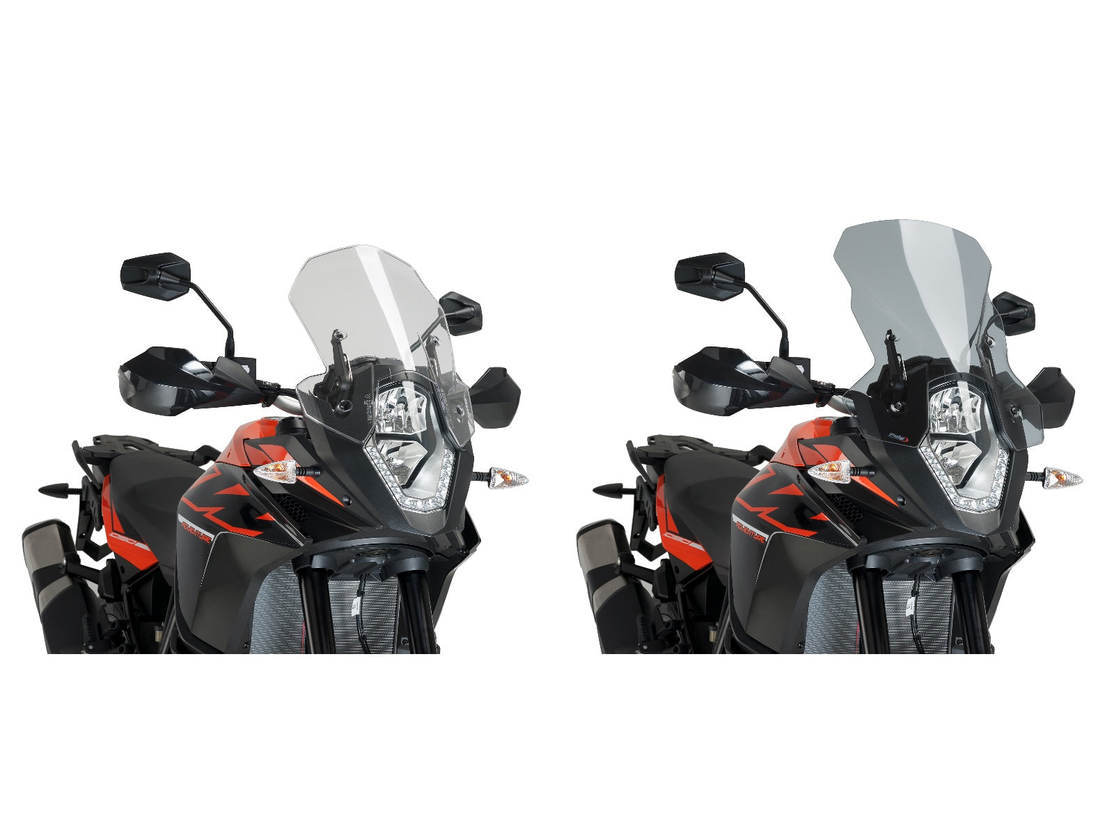 Puig Touring Screen In Clear for KTM 1090 Adventure (17-23)