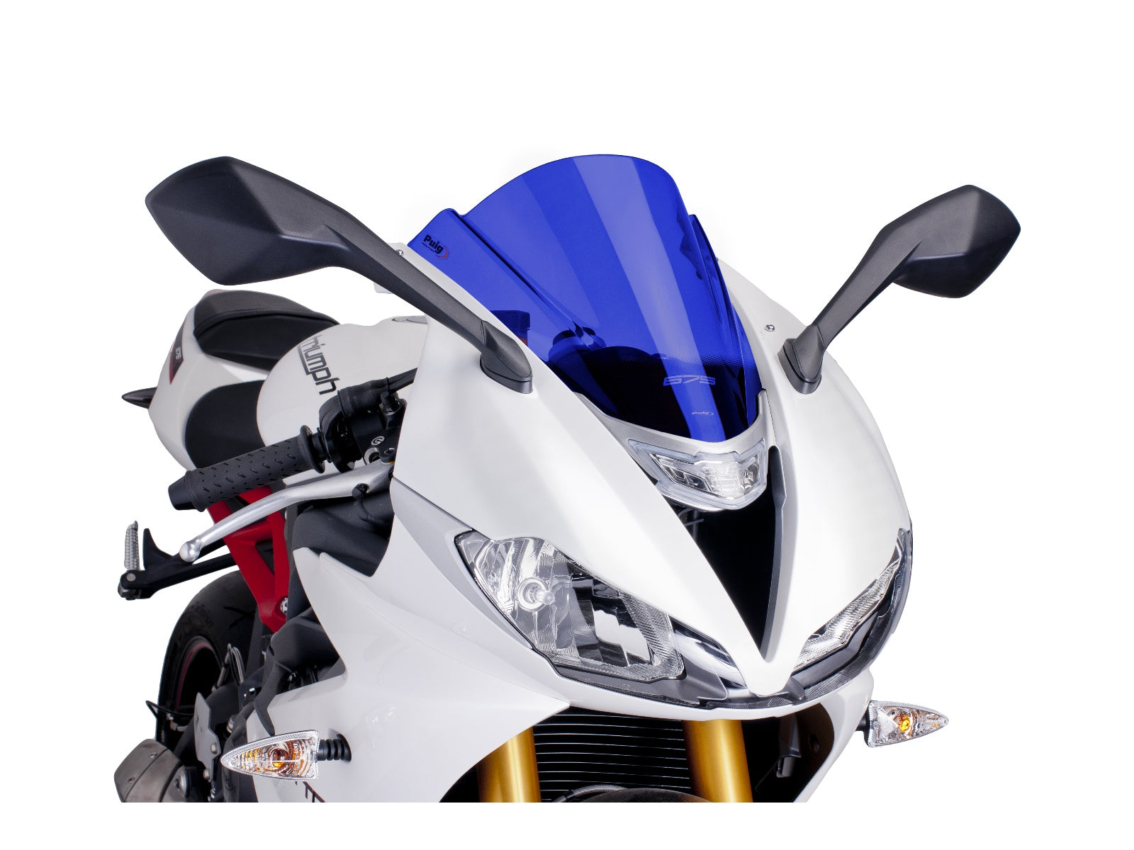 Puig Z-Racing Screen In Clear for Triumph Daytona 675 (13-17)