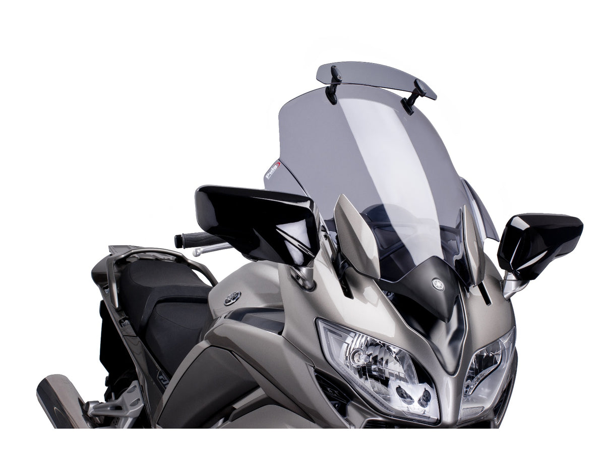 Puig Touring Screen With Extender In Light Smoke for Yamaha FJR 1300 AS (13-20)