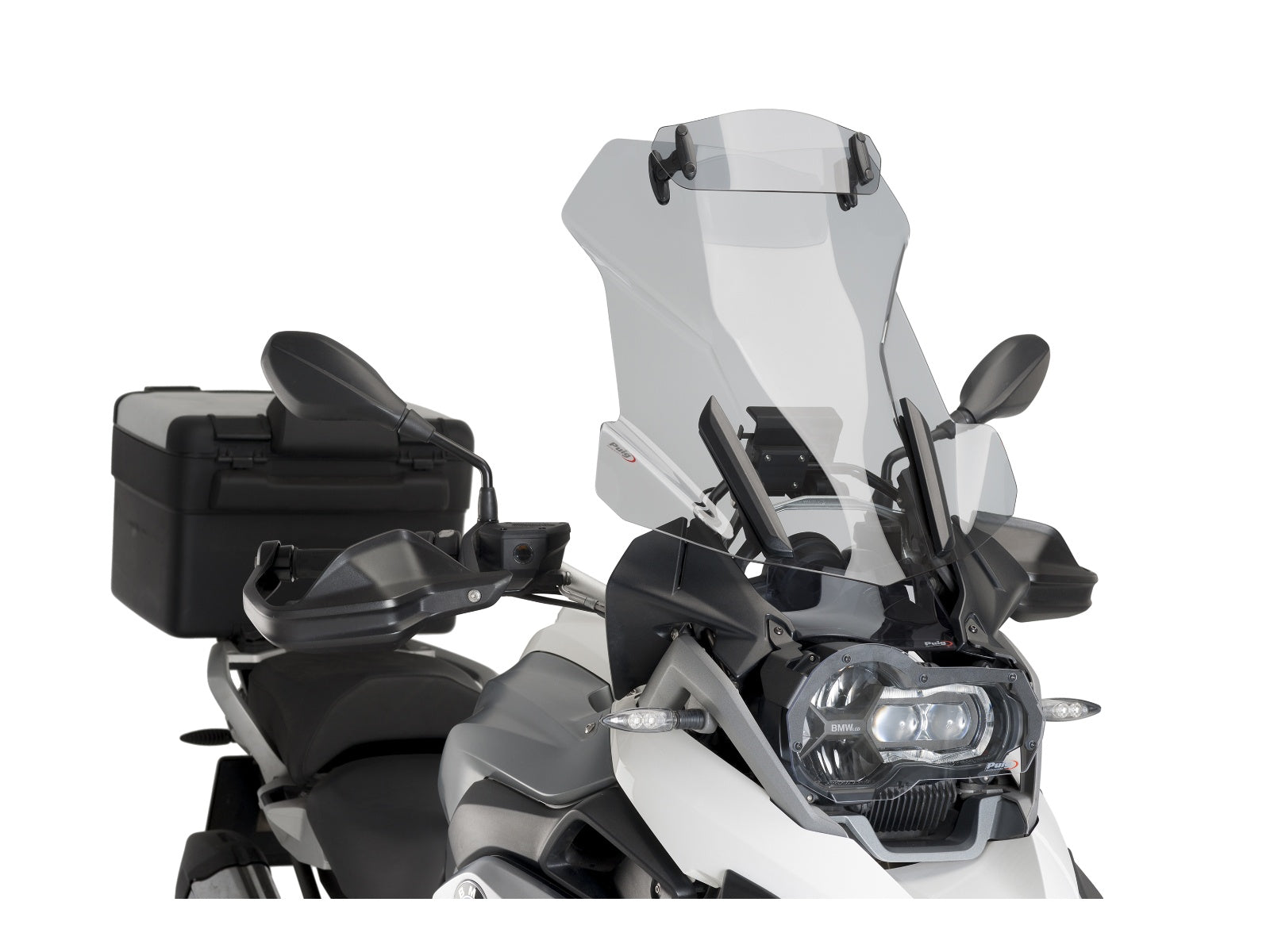 Puig Touring Screen With Extender for BMW R1200 GS Rallye (17-18) Secondary image