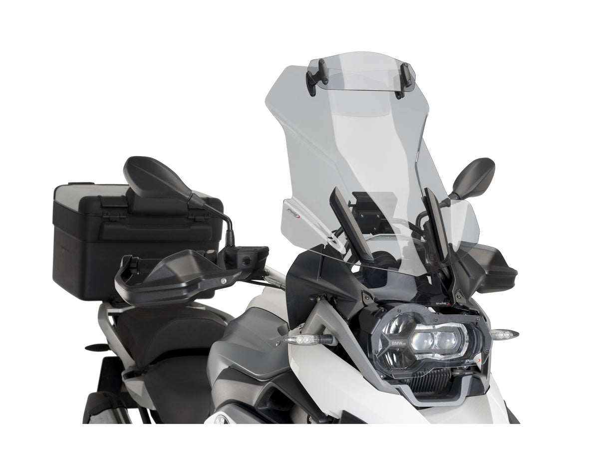 Puig Touring Screen With Extender In Clear for BMW R1200 GS Exclusive (17-18)
