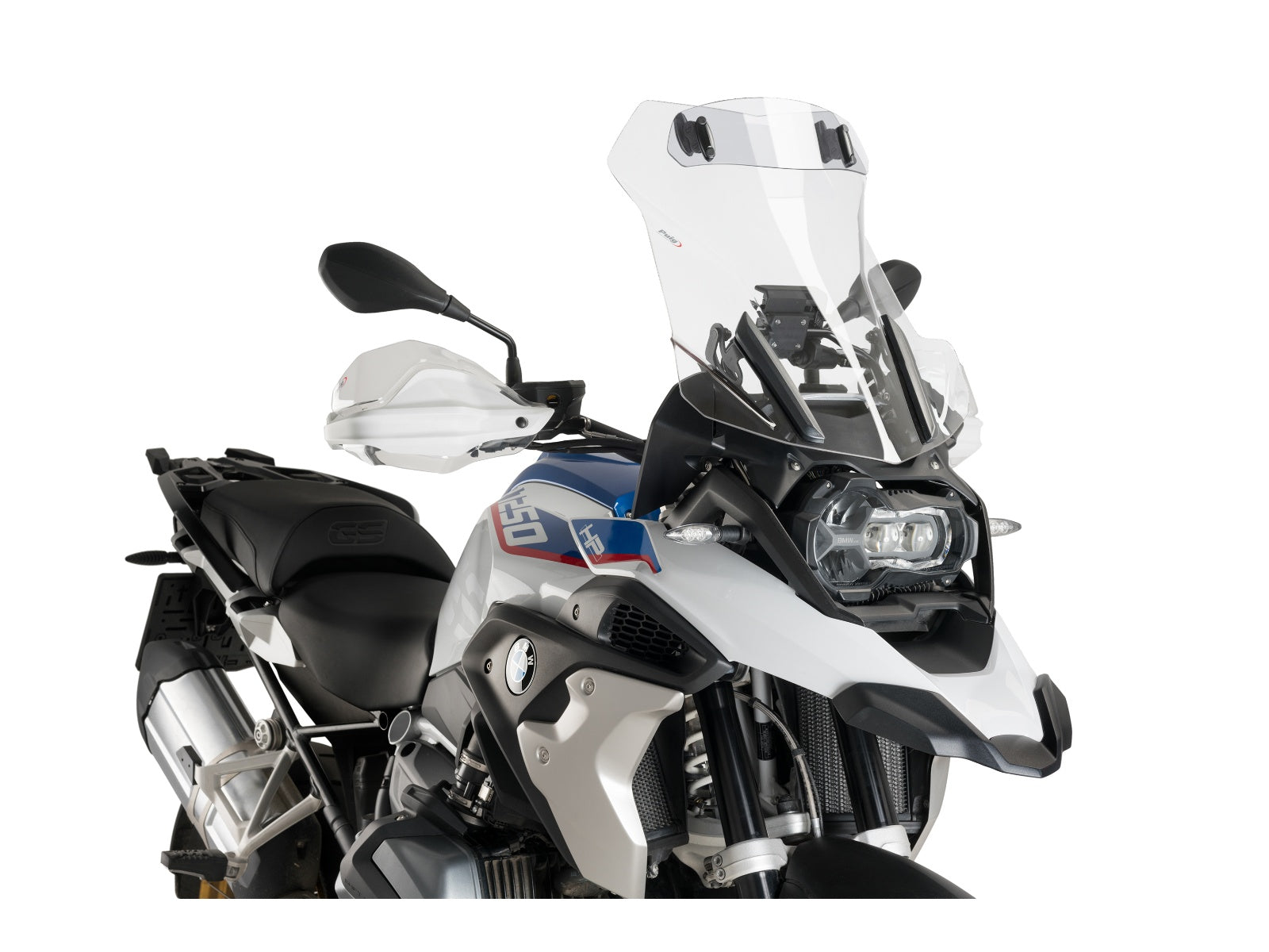 Puig Touring Screen With Extender In Clear for BMW R1250 GS Rallye (21-23)