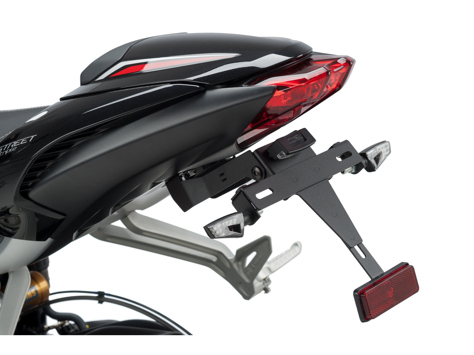 Puig Tail Tidy In Black for Triumph Street Triple 765 S (18-21)
