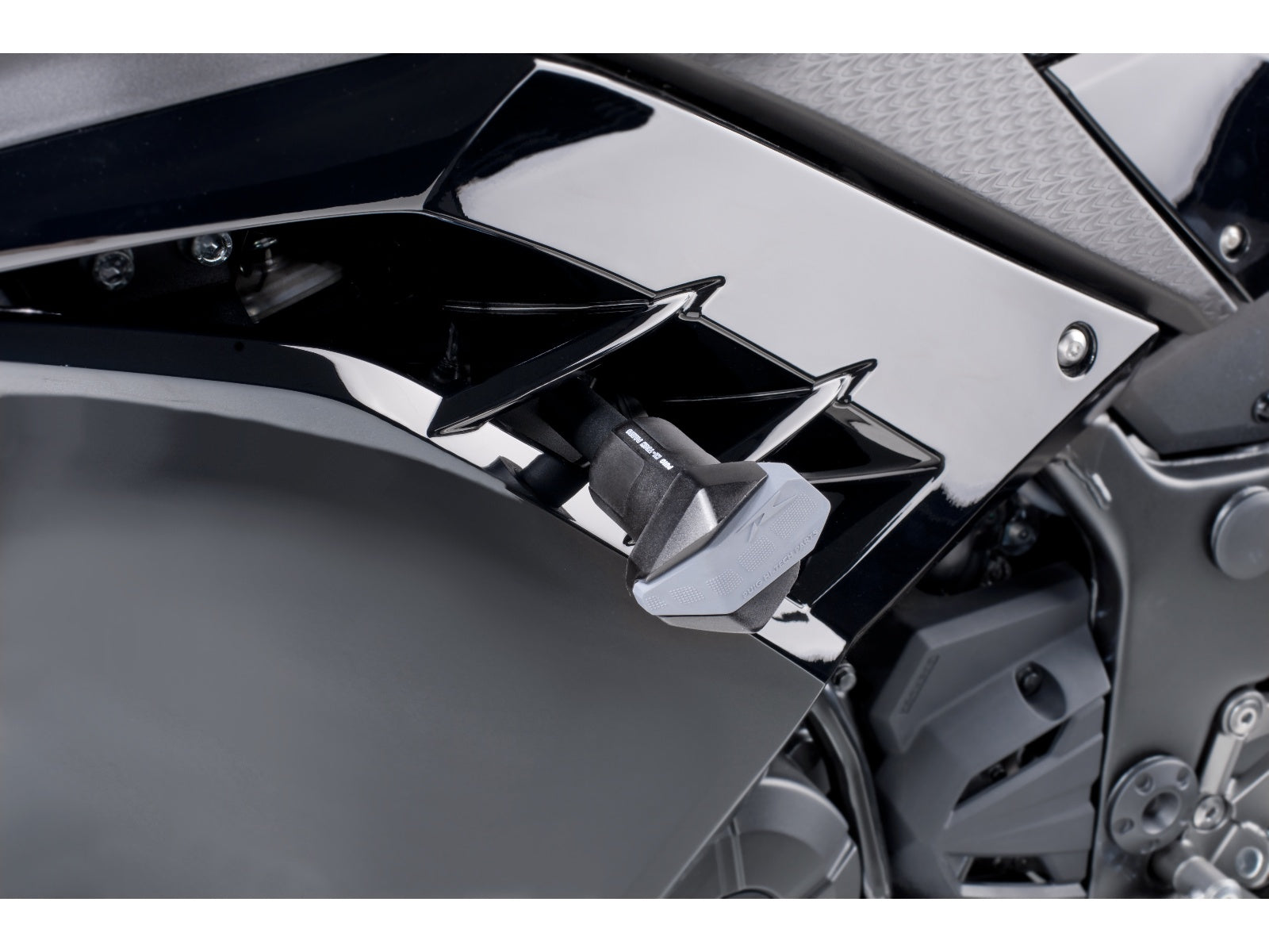 Puig R19 Frame Sliders In Black for Kawasaki Ninja 300 (13-17)
