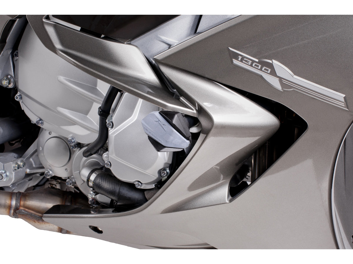 Puig R19 Frame Sliders In Black for Yamaha FJR 1300 AS (13-17)
