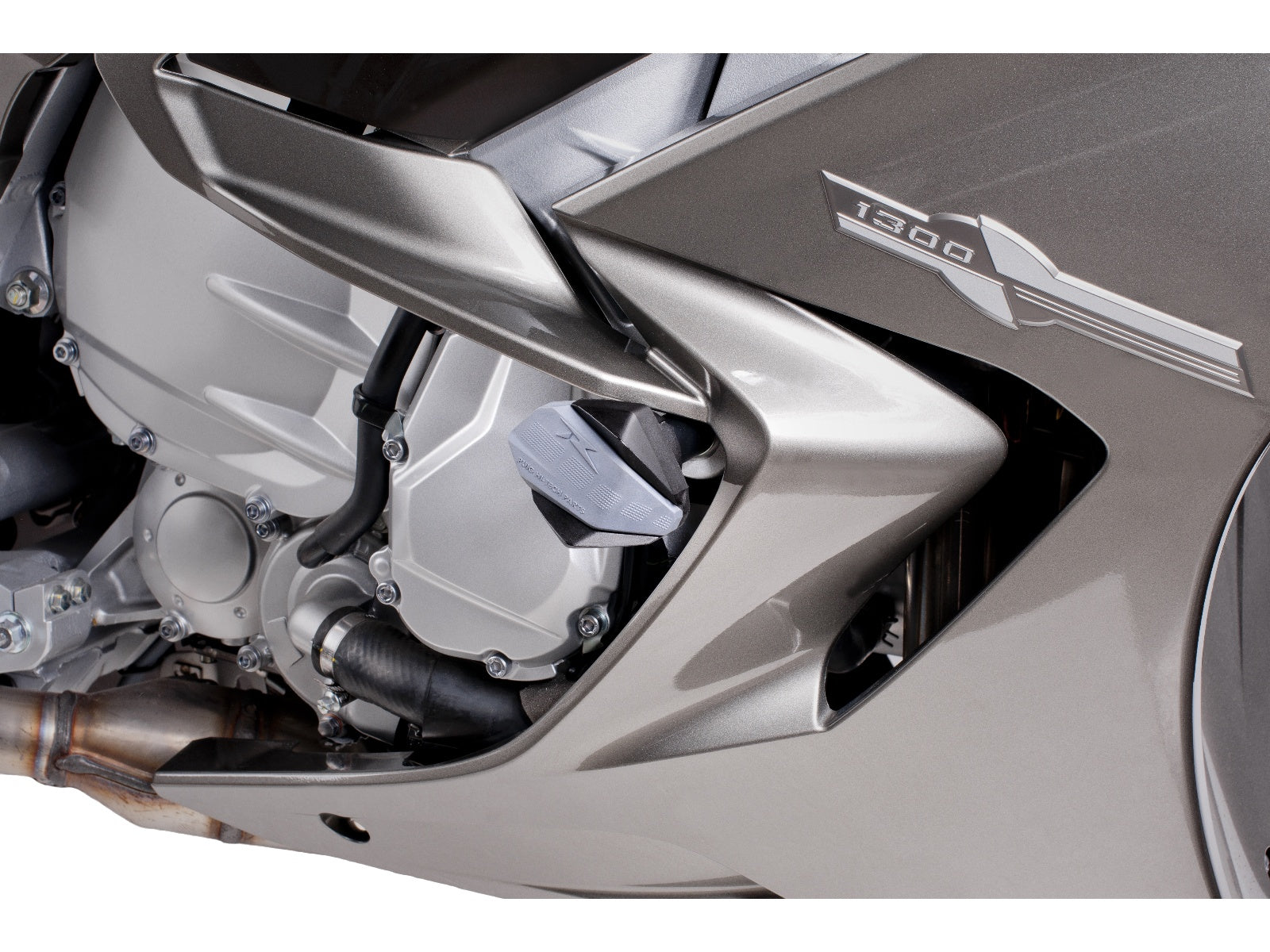 Puig R19 Frame Sliders In Black for Yamaha FJR 1300 AE (14-20)