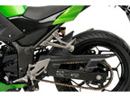 Puig Hugger In Matt Black for Kawasaki Ninja 300 (13-17)