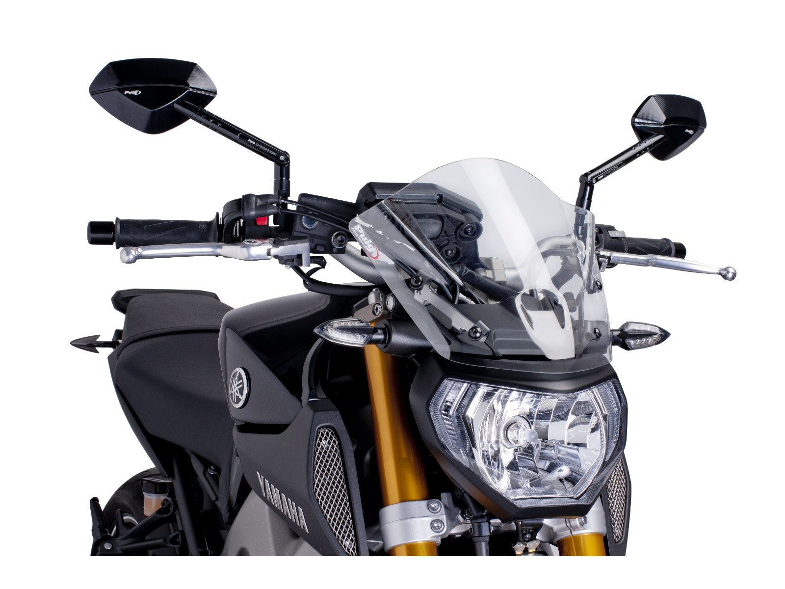 Puig New Generation Sport Screen In Clear for Yamaha MT-09 Sport Tracker (13-16)
