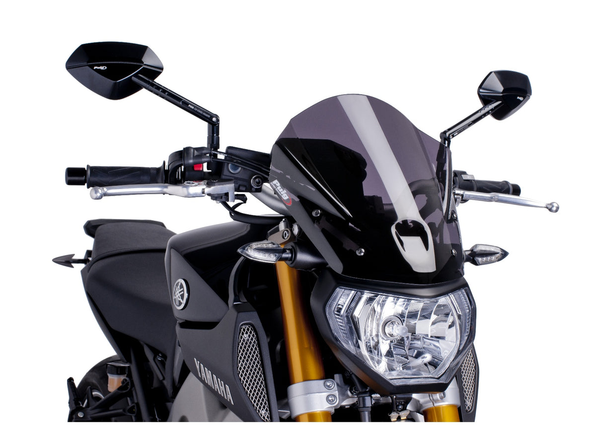 Puig New Generation Touring Screen In Clear for Yamaha MT-09 Sport Tracker (13-16)