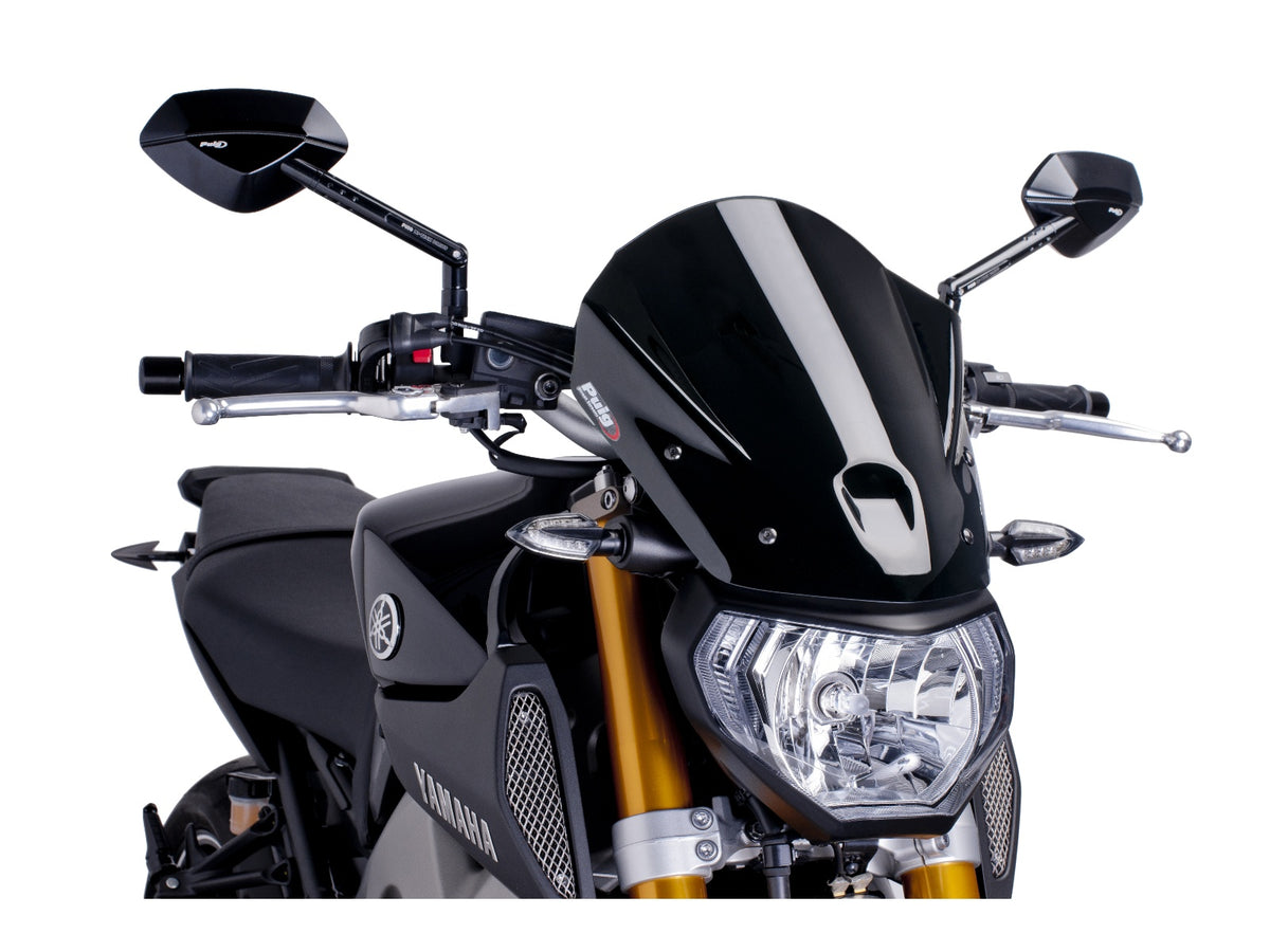 Puig New Generation Touring Screen In Clear for Yamaha MT-09 (13-16)