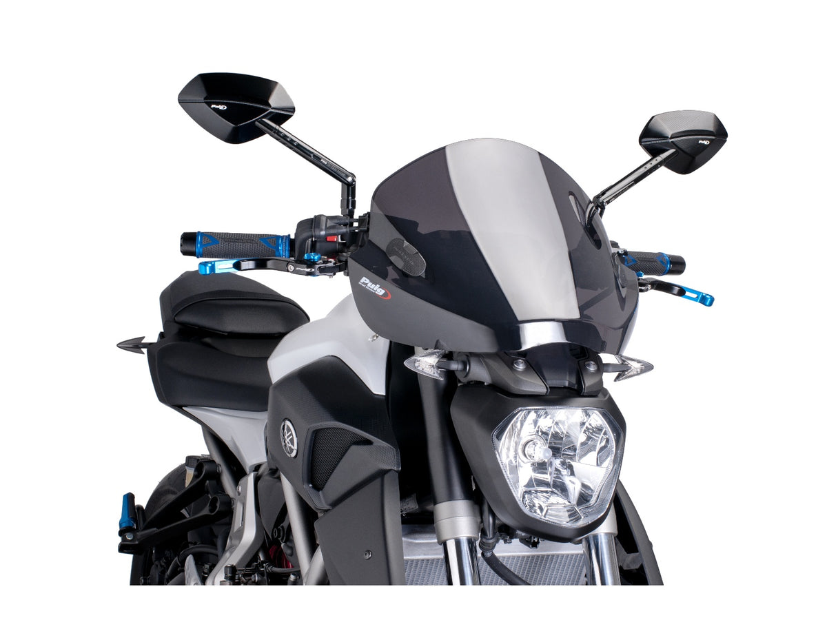 Puig Trend Screen In Light Smoke for Yamaha MT-07 (14-24)