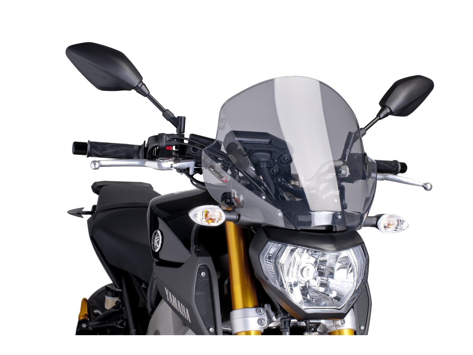 Puig Trend Screen In Light Smoke for Yamaha MT-09 Street Rally (13-16)