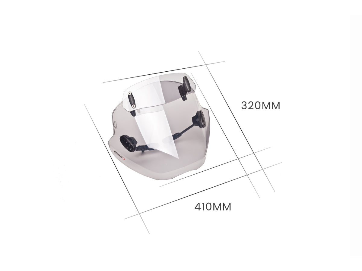 Puig Trend Screen With Extender In Light Smoke for Yamaha MT-09 (13-16)