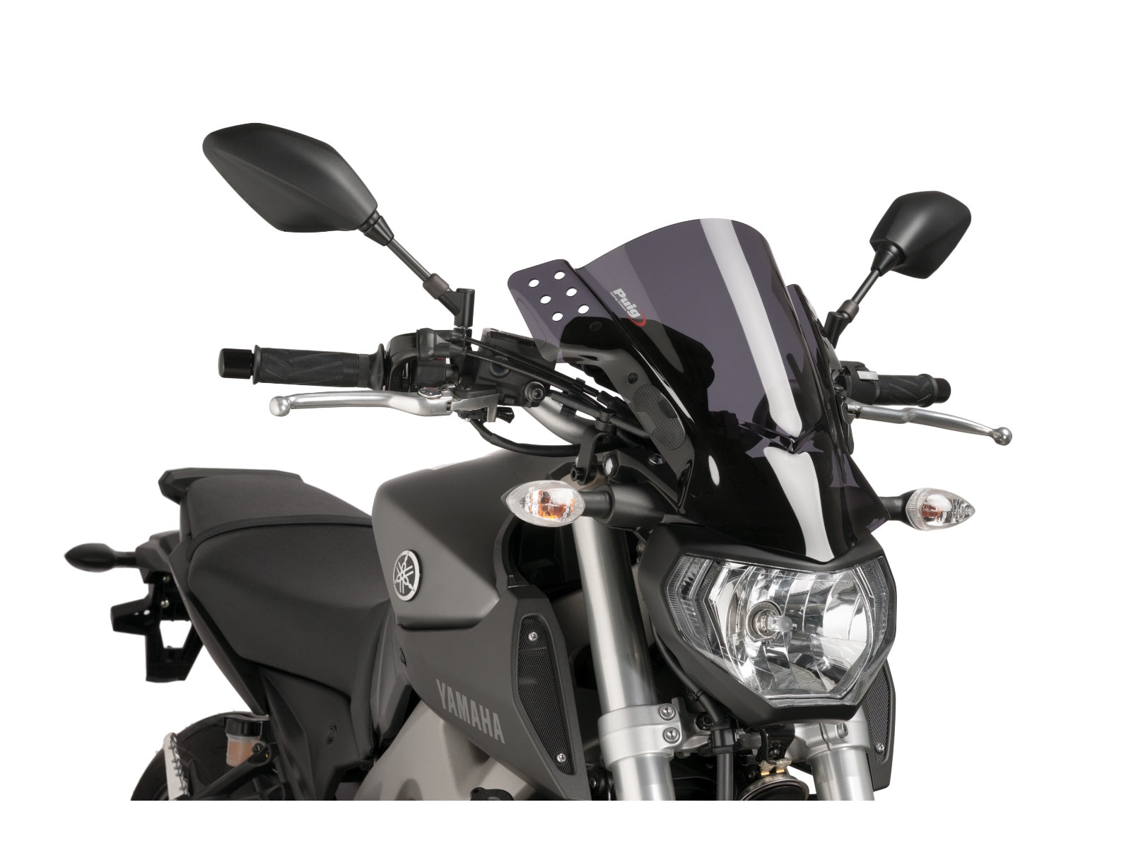 Puig Rafale Screen In Clear for Yamaha MT-09 Street Rally (13-16)