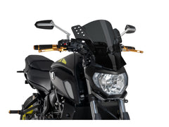 Puig Rafale Screen In Clear for Yamaha MT-07 Pure (23-24)