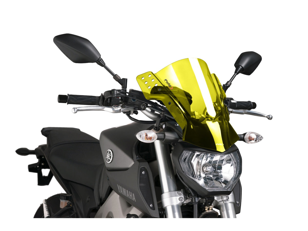 Puig Rafale Screen In Clear for Yamaha MT-09 Sport Tracker (13-16)