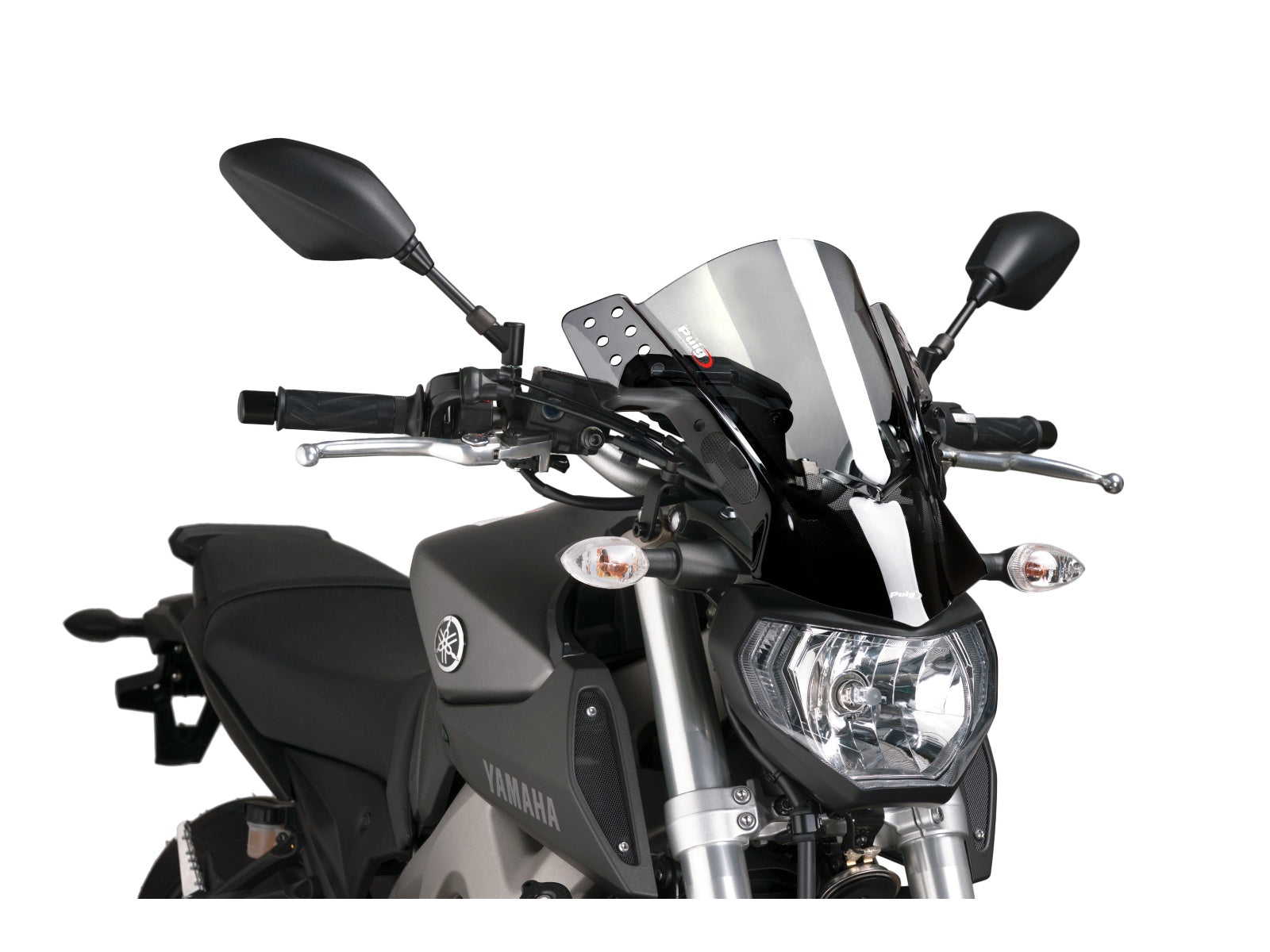 Puig Rafale Screen In Clear for Yamaha MT-09 Street Rally (13-16)