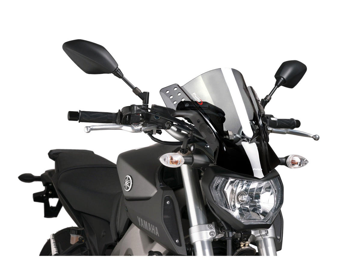 Puig Rafale Screen In Clear for Yamaha MT-09 Sport Tracker (13-16)