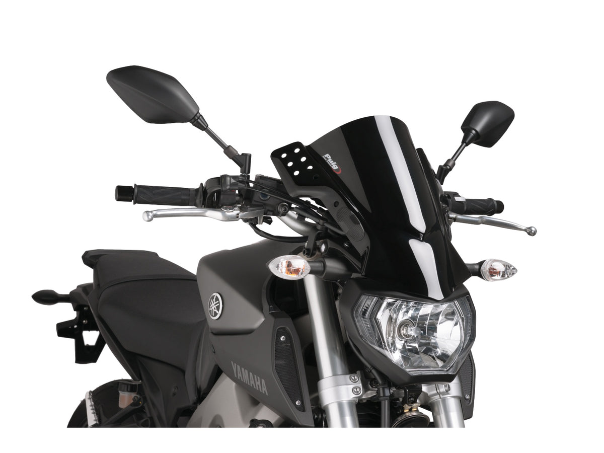 Puig Rafale Screen In Clear for Yamaha MT-09 Sport Tracker (13-16)