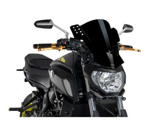 Puig Rafale Screen In Clear for Yamaha MT-07 Pure (23-24)