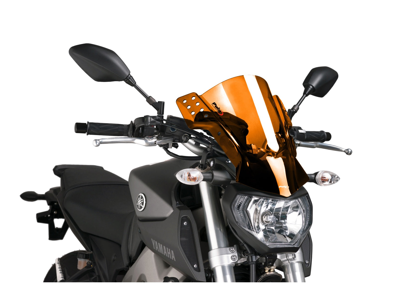 Puig Rafale Screen In Clear for Yamaha MT-09 (13-16)
