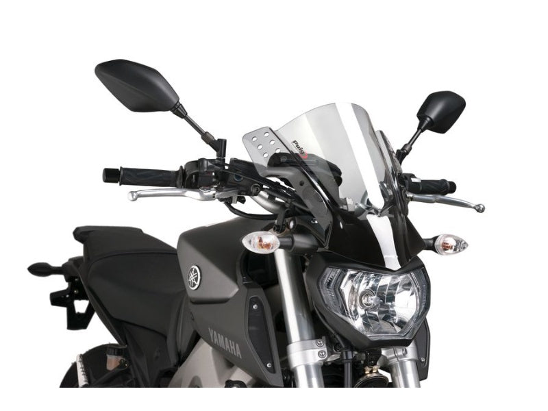 Puig Rafale Screen In Clear for Yamaha MT-07 (14-24)
