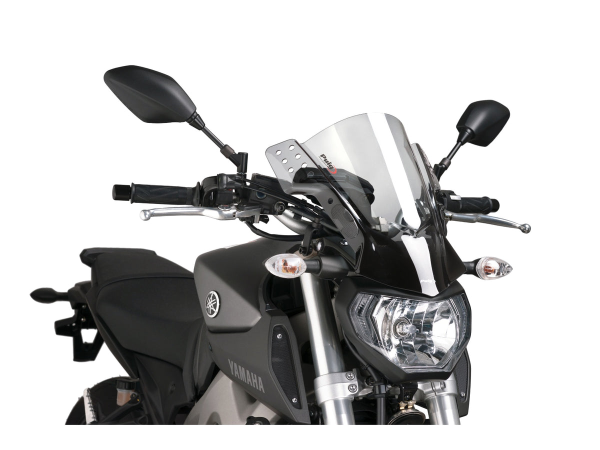 Puig Rafale Screen In Clear for Yamaha MT-09 Sport Tracker (13-16)
