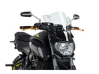 Puig Rafale Screen In Clear for Yamaha MT-07 Pure (23-24)