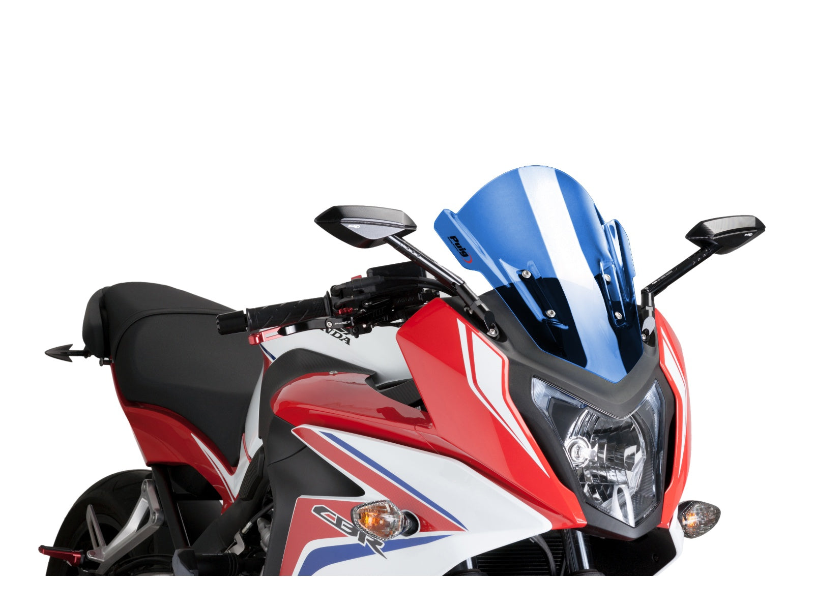 Puig Z-Racing Screen In Clear for Honda CBR650 F (14-18)