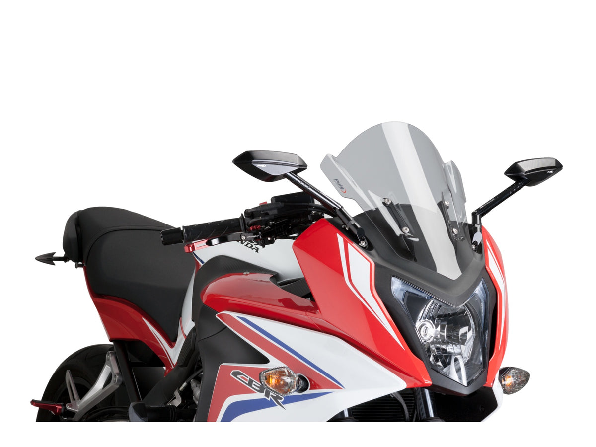 Puig Z-Racing Screen In Clear for Honda CBR650 F (14-18)