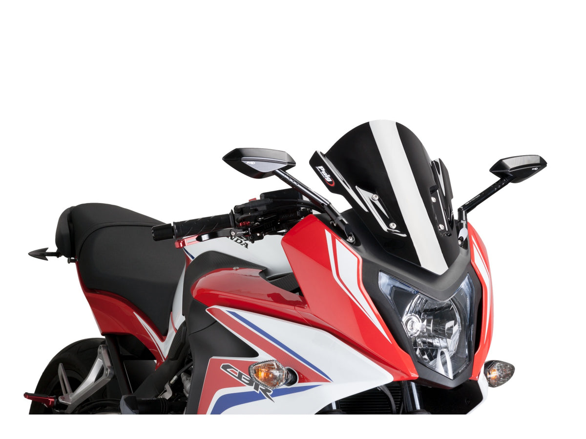 Puig Z-Racing Screen In Clear for Honda CBR650 F (14-18)