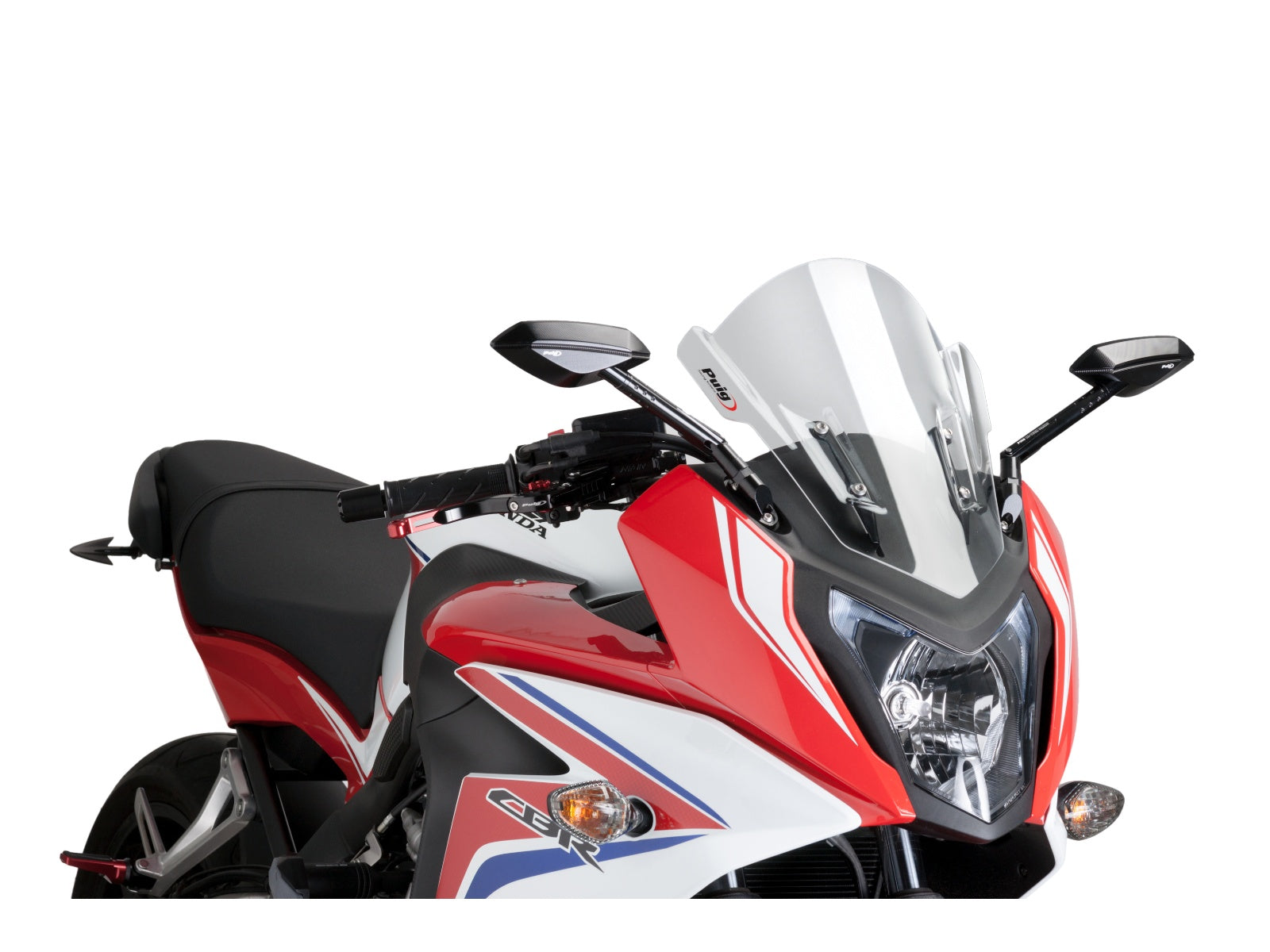 Puig Z-Racing Screen In Clear for Honda CBR650 F (14-18)