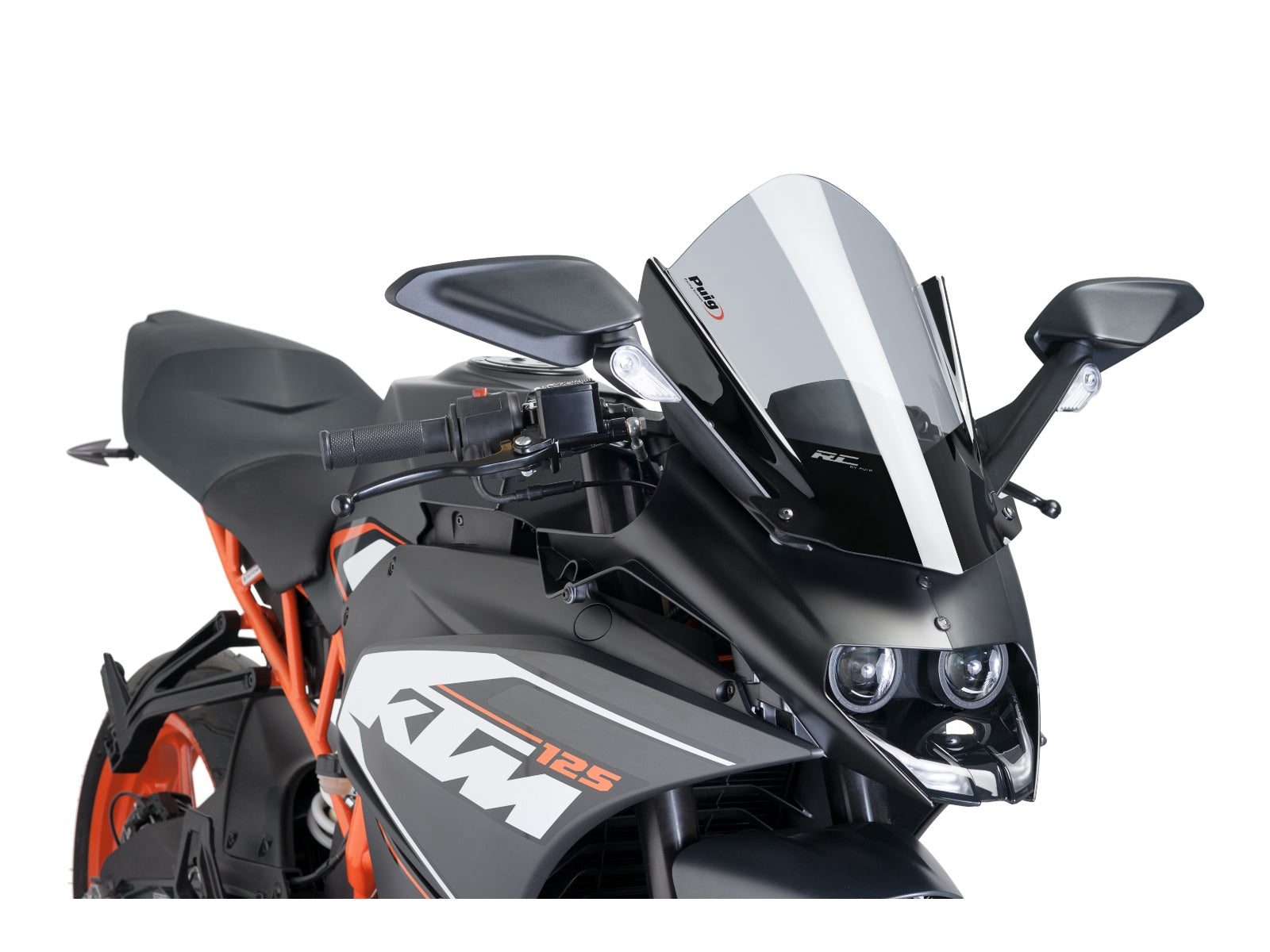 Puig Z-Racing Screen In Clear for KTM RC125 (14-21)