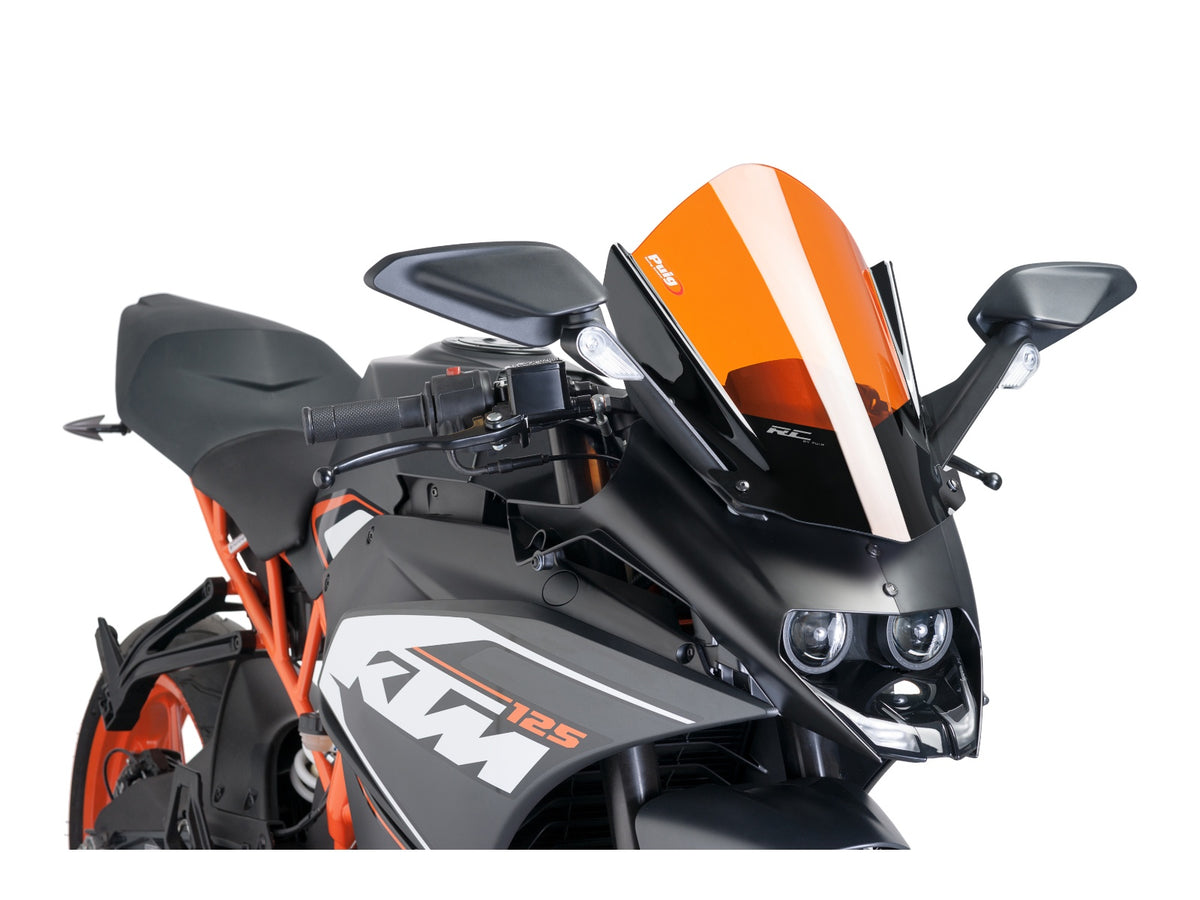 Puig Z-Racing Screen In Clear for KTM RC125 (14-21)